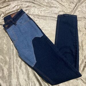 ASOS Western Style Denim Women’s Color Patch Work Jean Size 28